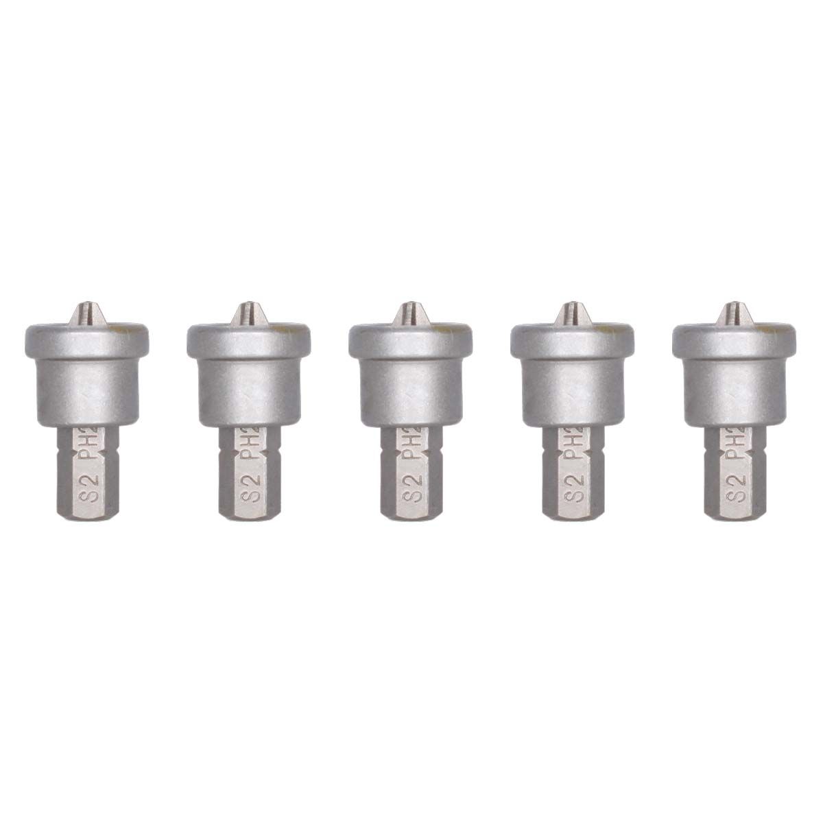 WITTE 4270459-5 Set 5 Punte Da Vite PZ1 In Astuccio Di Plastica, Lunghezza 25 Mm