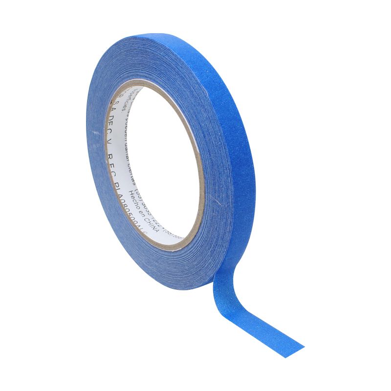 Cinta azul, cinta adhesiva de fácil liberación para pintores, 2 x 60  yardas, 180 pies por rollo, 1 rollo, CT-260-1