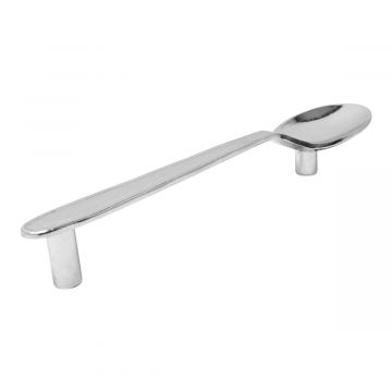 Jaladera cuchara níquel brillante 96 mm HE-778 Arte Fino