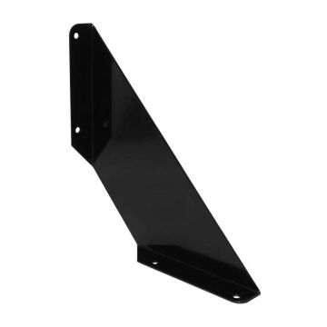 Soporte lateral negro 5"