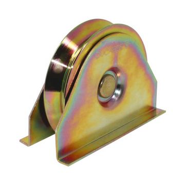 Rueda de acero con placa de 75 mm Premium Ducasse