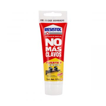 Resistol No Más Clavos 113 gramos