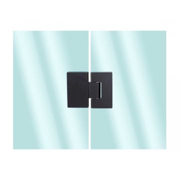 Bisagra vidrio-vidrio a 180° negro mate SH330N Axcent
