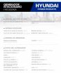 Generador estacionario HYEGE80KW Hyundai