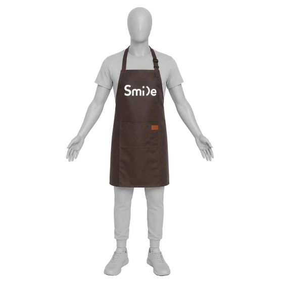 Delantal impermeable café Smile