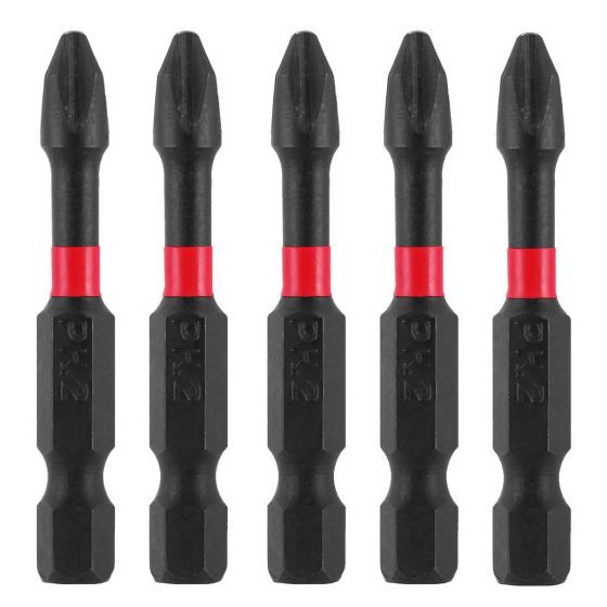 Juego de 5 puntas de impacto Phillips de 2" 3609 Tulplus