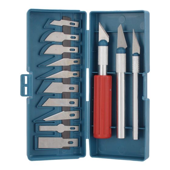 Kit de navajas de precisión 13 piezas 3617 Tulplus