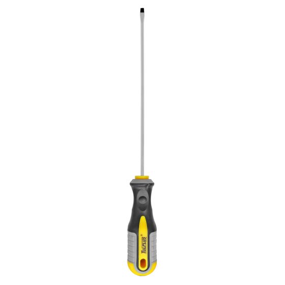 Desarmador punta plana con mango confort grip 1/8" x 8" 3701 Tulplus 
