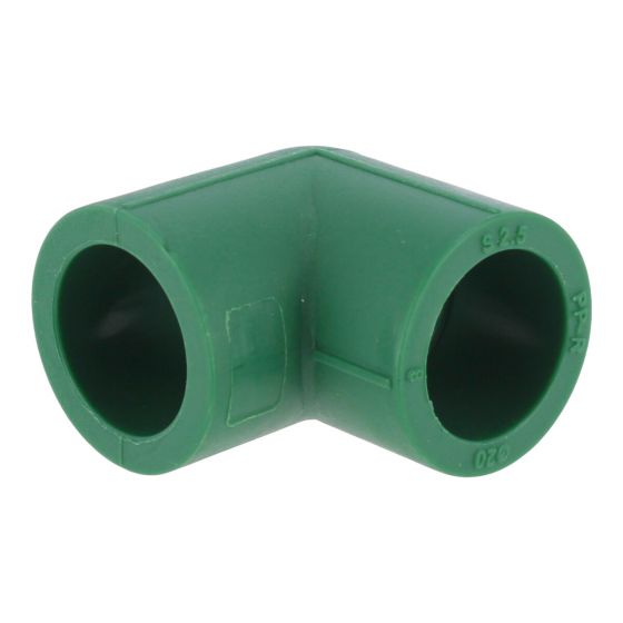 Codo PPR de 90° 20 mm 7104 Maxflu