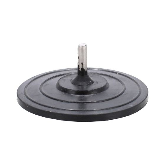 Respaldo de hule 4 1/2" para taladro
