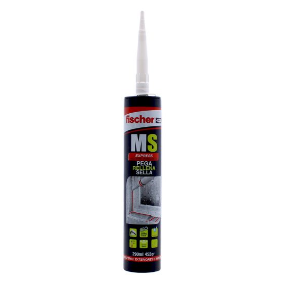 Sellador-adhesivo blanco 290 ml MS Express Fischer