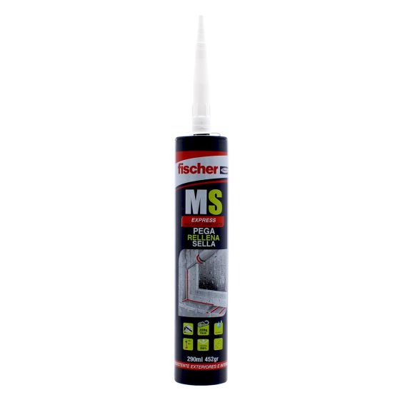 Sellador-adhesivo transparente 290 ml MS Express Fischer
