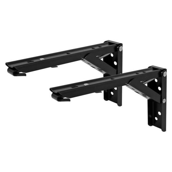 Soporte abatible 8" negro Vinco