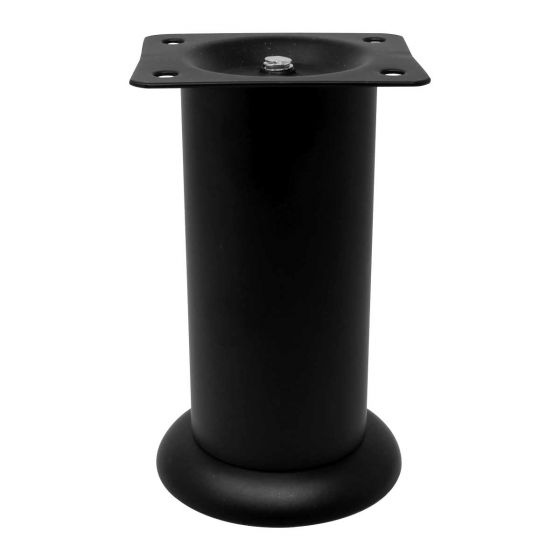 Pata para sofá y muebles 120 mm negro mate PS-2713 Bolder