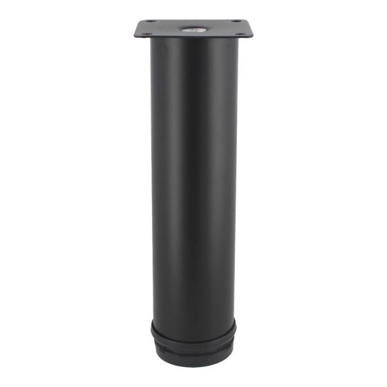 Pata regulable para sofá y muebles negra 200 mm PS-2739 Bolder