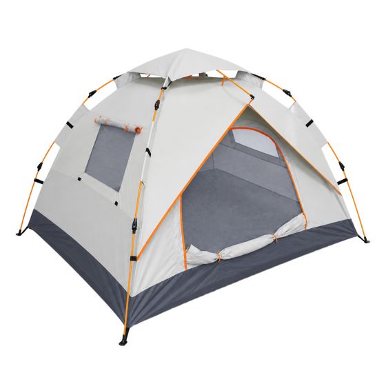 Casa de campaña plegable Blanca para 3-4 personas HW104-WH