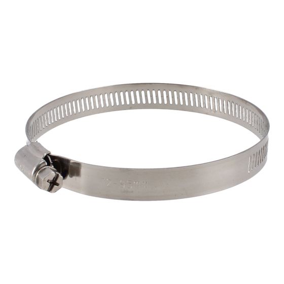 Abrazadera sin fin 2 13/16"-3 3/4" de acero inoxidable #52 7877 Sanelec