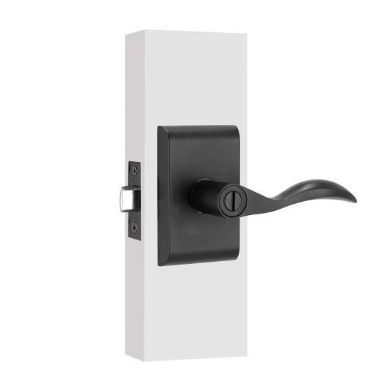 Cerradura para baño negra Lujan MX89566 Yale