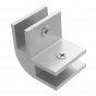 Conector para vidrio "L" Herralum