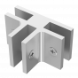 Conector para vidrio "T" con opresores Herralum