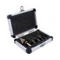 kit de 5 brocas escalonadas con estuche
