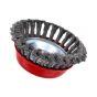 Carda de copa alambre trenzado fino 5" 10674 Adir