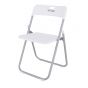 Silla plegable blanca 12133 Deco Hogar