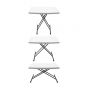 Mesa de servicio plegable 77 x 50 cm 12135 Deco Hogar