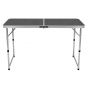 Mesa plegable tipo portafolio 120 cm Negra 12142 Deco Hogar