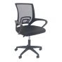 Silla de oficina negra 12352 Deco Hogar