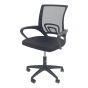 Silla de oficina negra 12352 Deco Hogar
