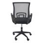 Silla de oficina negra 12352 Deco Hogar