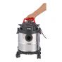 Aspiradora de acero inoxidable para sólidos y líquidos 15 litros 12364 Adir