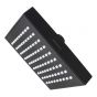 Regadera cuadrada 6" de ABS negro mate 16127 Maxflu