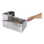 Freidora eléctrica profesional 6 litros 17009 Silver Master