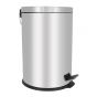 Contenedor para basura de 20 litros 17232 Silver Master