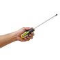 Desarmador punta plana con mango confort grip 3/16" x 6" 3703 Tulplus 