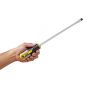 Desarmador punta plana con mango confort grip 3/8" x 8" 3708 Tulplus 