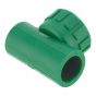 Tee PPR Rosca Central Hembra 20 mm x 1/2" 7137 Maxflu