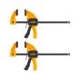 Juego de prensas sargento de ajuste rápido 4.5" de 35 libras DWHT83148 DeWalt