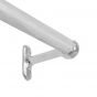 Soporte lateral 65 mm centro cortado 1/2" Lusar