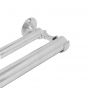 Soporte doble central para cortinero Lusar
