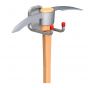 Gancho doble para utensilios 175 x 120 x 98 mm 02969 Alfer