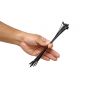 Cincho de nylon 20 cm x 3.6 mm negro 100 piezas 37573 Fischer