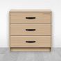 Jaladera para mueble negro mate 96 mm JN-1420 Bolder