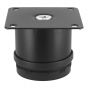 Pata regulable para sofá y muebles negra 50 mm PS-2733 Bolder