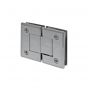 Bisagra vidrio-vidrio a 180° cromo BRK718 Bruken
