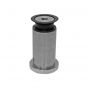 Conector para cristal fijo o barandal satín BRK673 Bruken