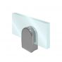 Conector grapa base plana para barandal satín BRK761 Bruken