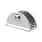 Clip para entrepaño o vidrio fijo níquel satín 12 mm K121-12-S Axcent